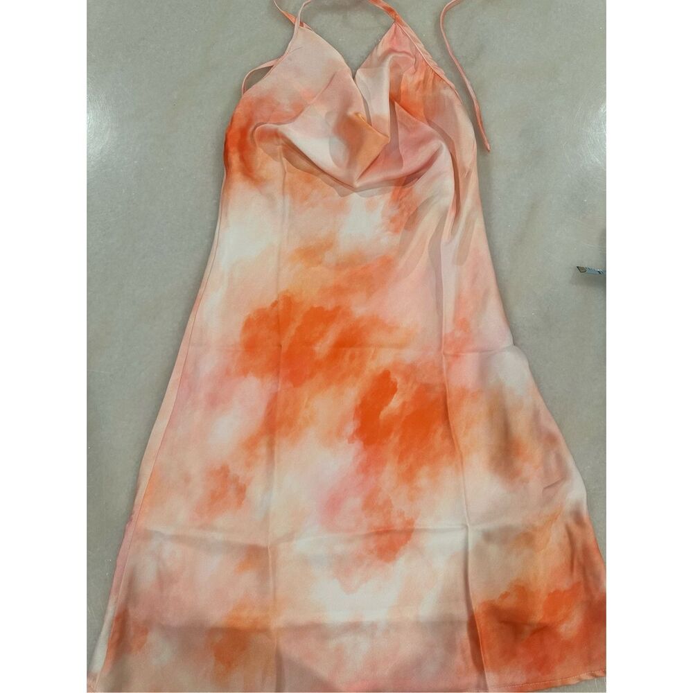 Peppermayo tie dye halter dress, size 4, NWT - Picture 2 of 5